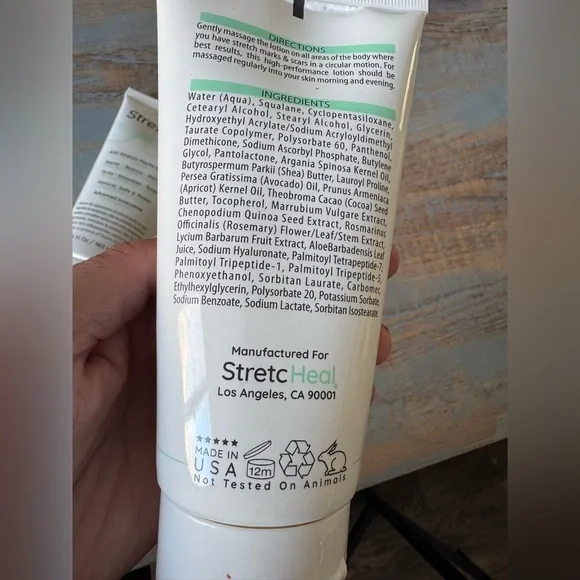 NWT StretcHeal Set Anti Stretch Marks & Scars Cream - Picture 5 of 16